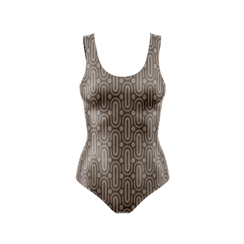 Angular Geometries BodysuitFront