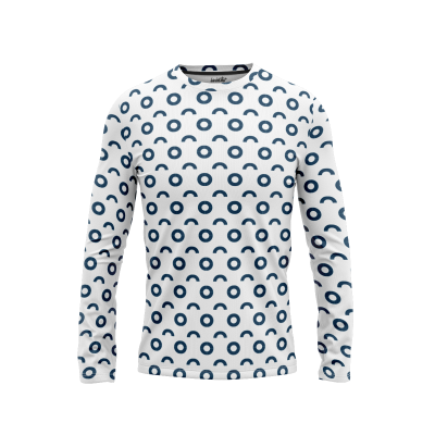 Bold Geometricity Men’s Long Sleeve Shirt