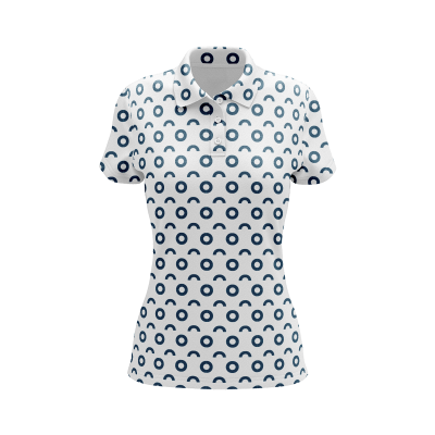 Bold Geometricity Women’s Polo Shirt