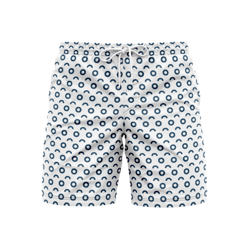 Bold Geometricity SwimshortsFront