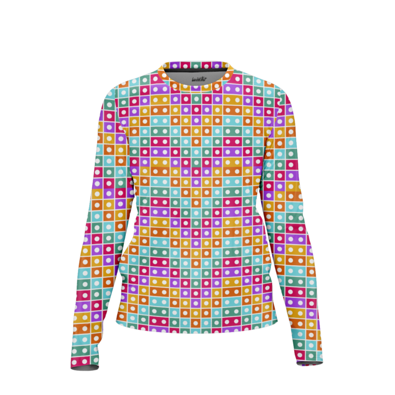 Geometric Convergence LongSleeveWomenFront