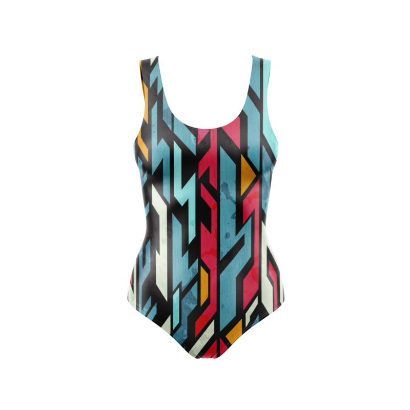 Geometric Dimensions BodysuitFront