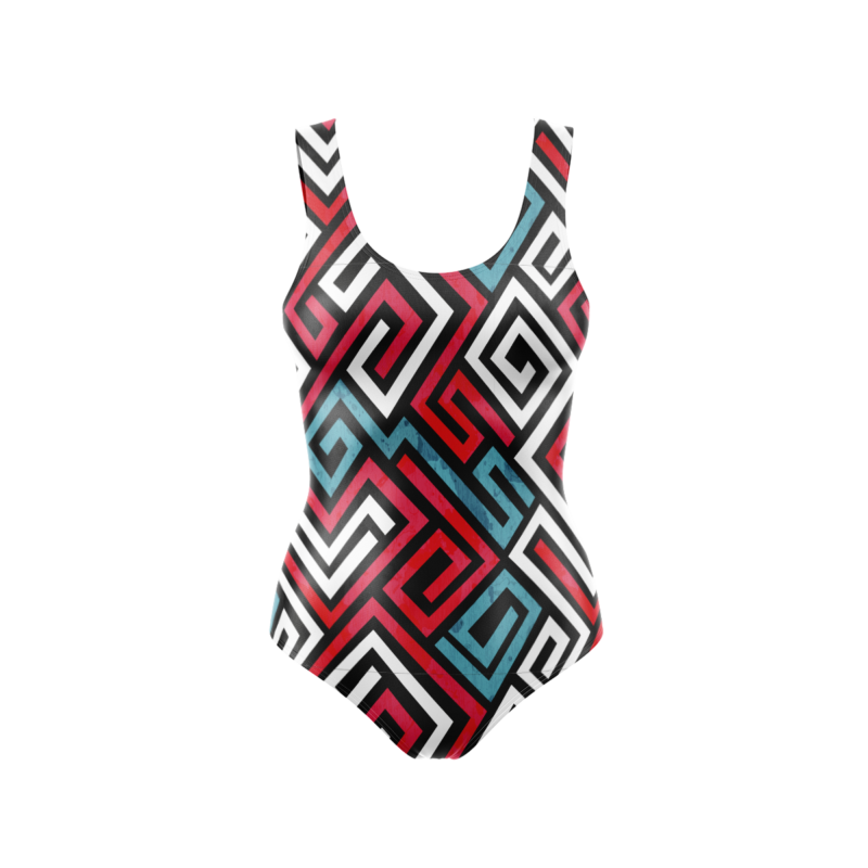 Geometric Essence BodysuitFront