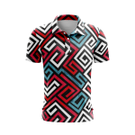 Geometric Essence Men’s Polo