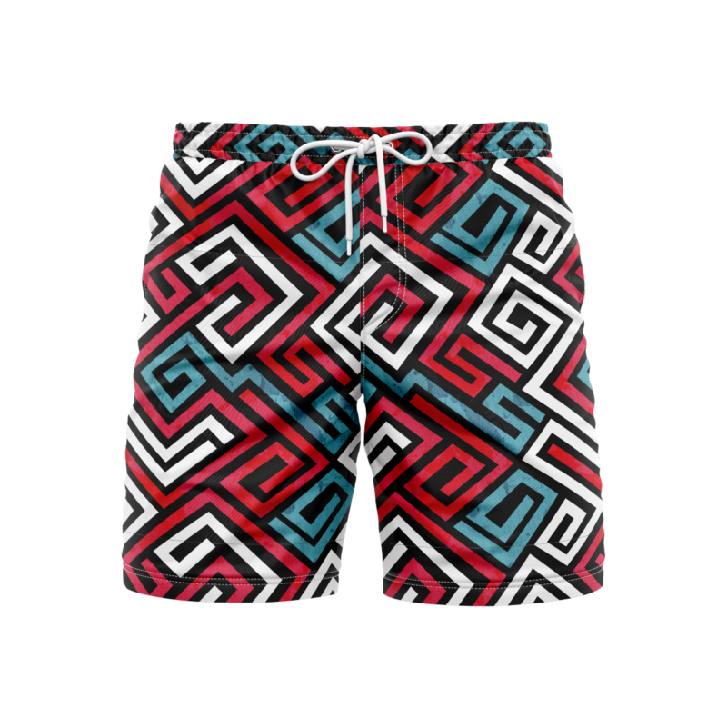 Geometric Essence SwimshortsFront