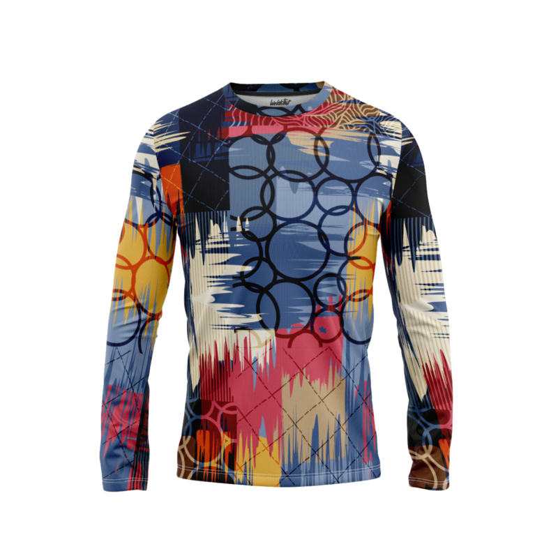 Geometric Flourish LongSleeveMenFront