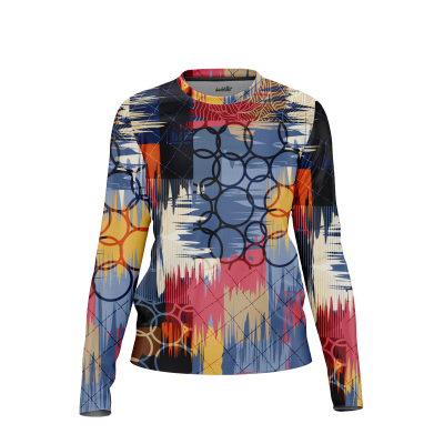 Geometric Flourish Women’s Long Sleeve Shirt