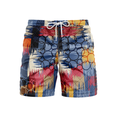 Geometric Flourish Sport Shorts