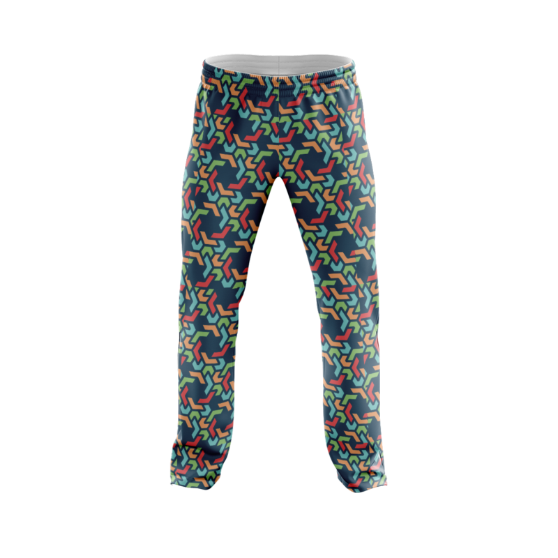 Geometric Fusion Angular PajamaPantsFront