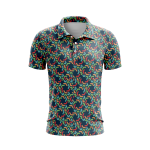 Geometric Fusion Men’s Polo