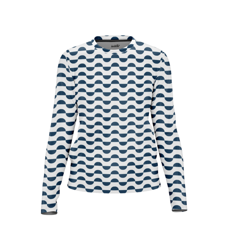 Geometric Opulence LongSleeveWomenFront