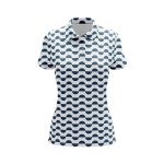 Geometric Opulence Women’s Polo Shirt