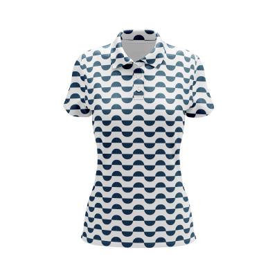 Geometric Opulence Women’s Polo Shirt