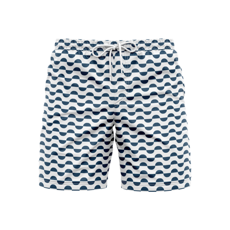 Geometric Opulence SwimshortsFront