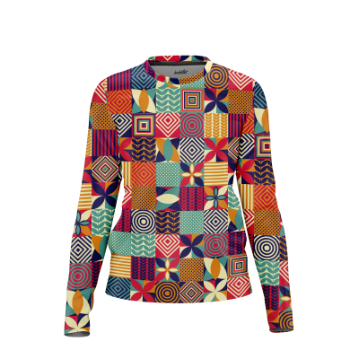 Geometric Paradox Women’s Long Sleeve Shirt