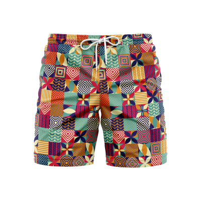 Geometric Paradox Sport Shorts