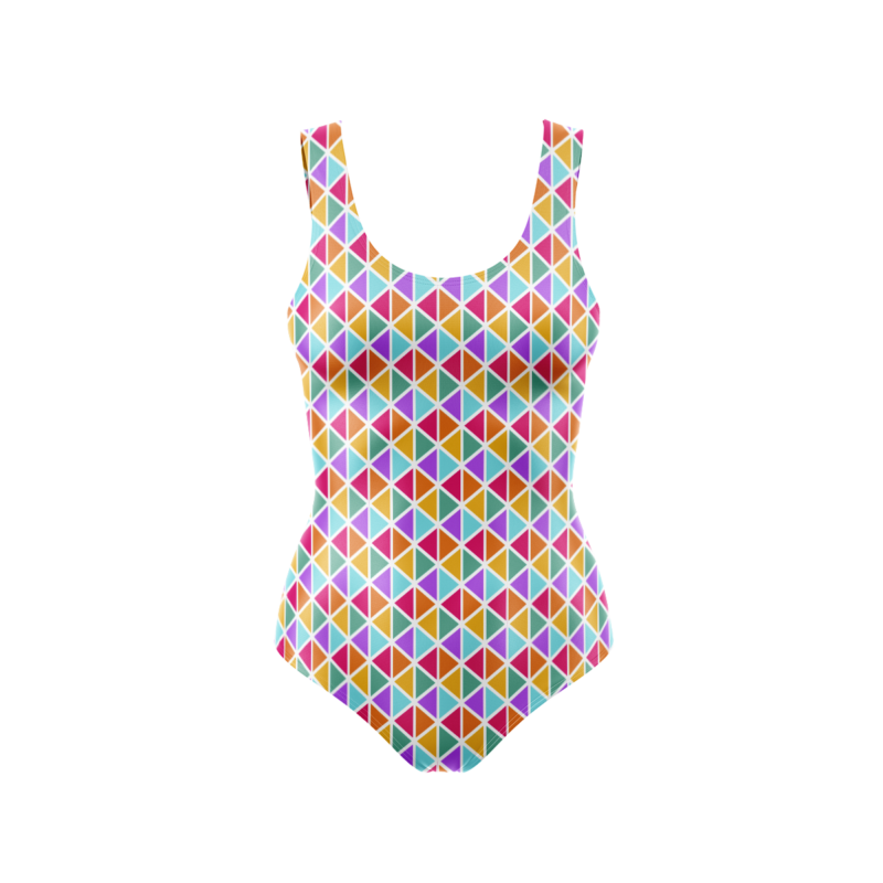 Geometric Radiance BodysuitFront