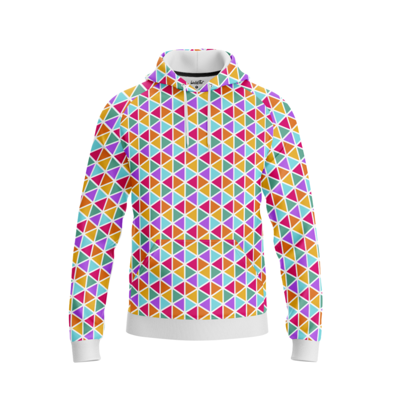 Geometric Radiance HoodieFront