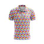 Geometric Radiance Men’s Polo