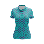 Geometric Reflections Women’s Polo Shirt