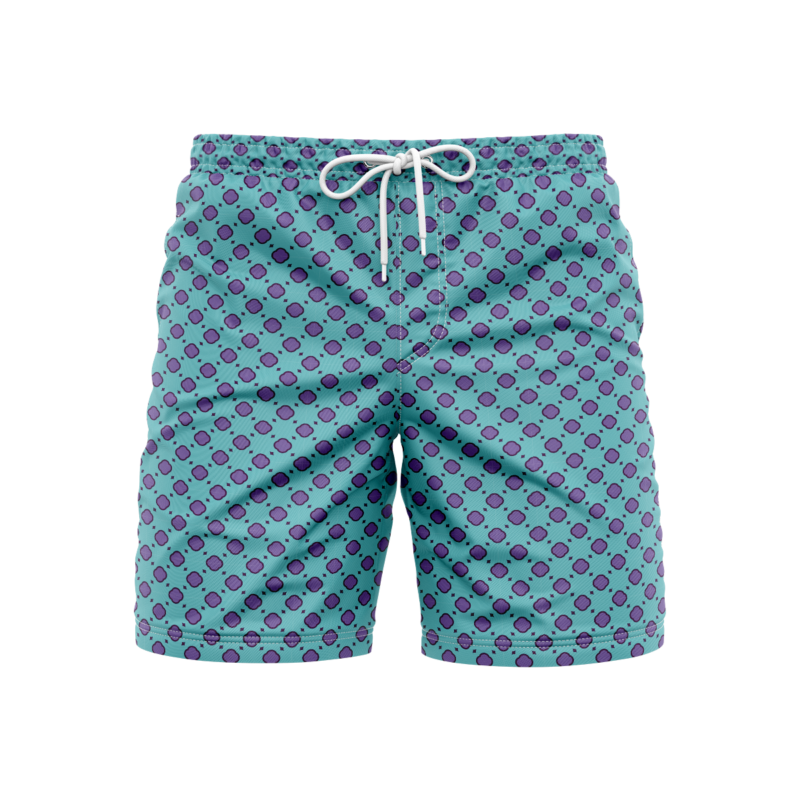 Geometric Reflections SwimshortsFront