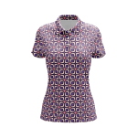 Geometric Serenade Women’s Polo Shirt