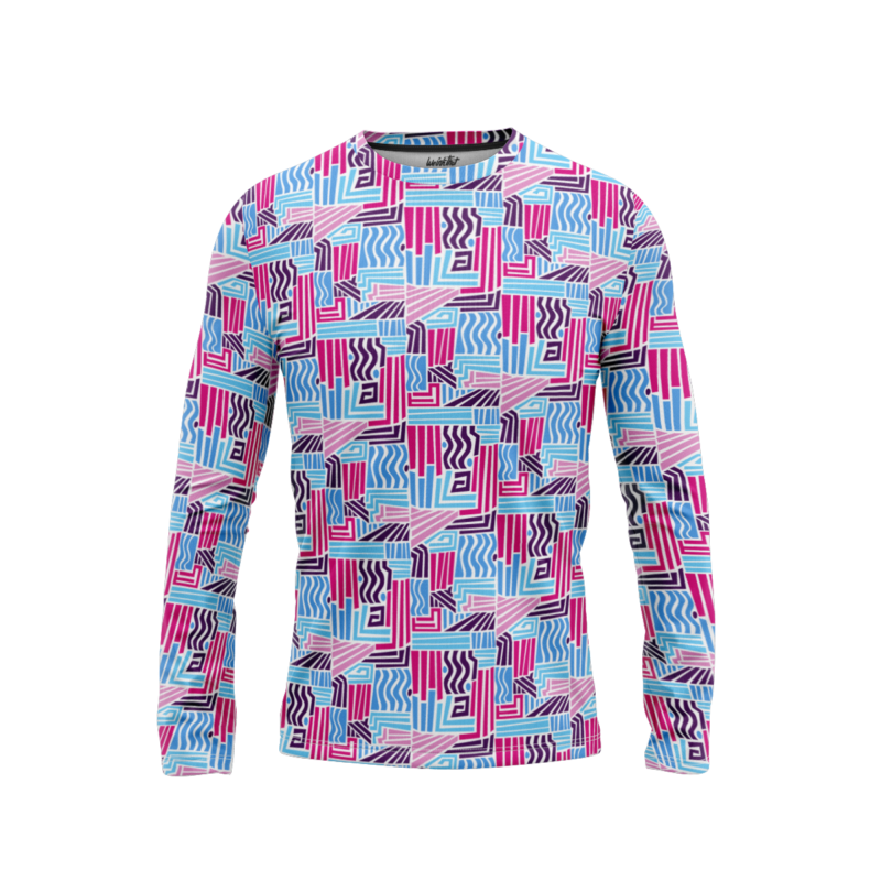 Geometric Transitions LongSleeveMenFront