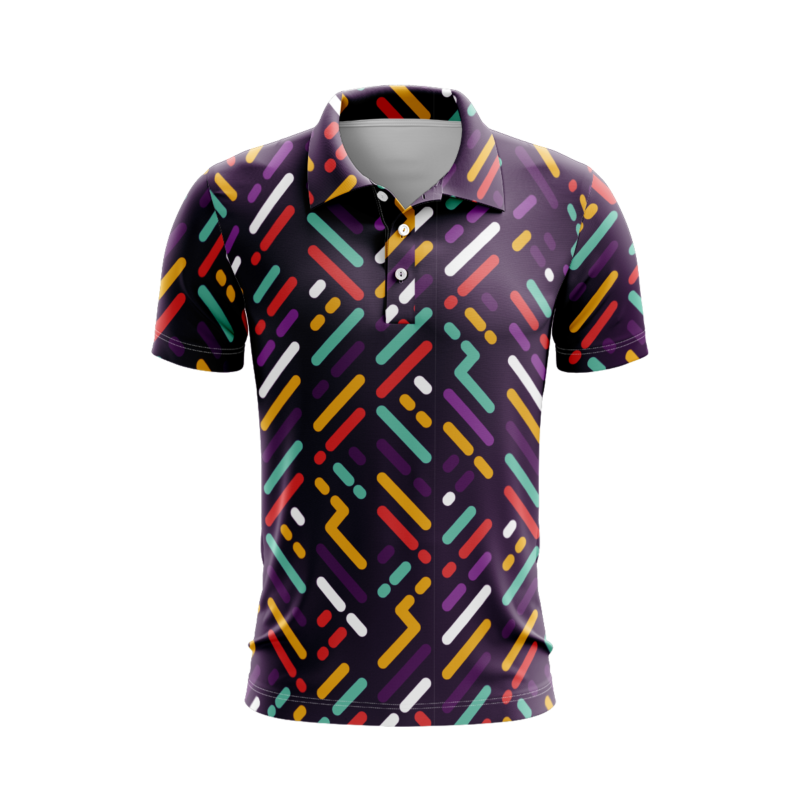 Harmonic Geometries PoloShirtMenFront