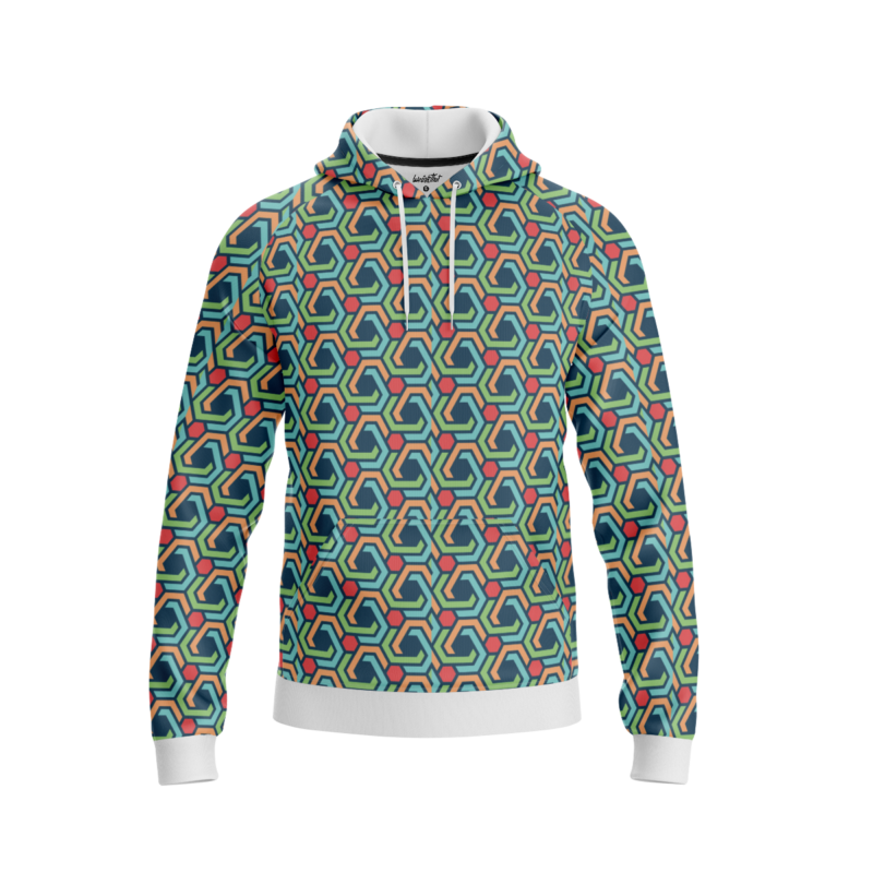 Polygonal Perfection HoodieFront