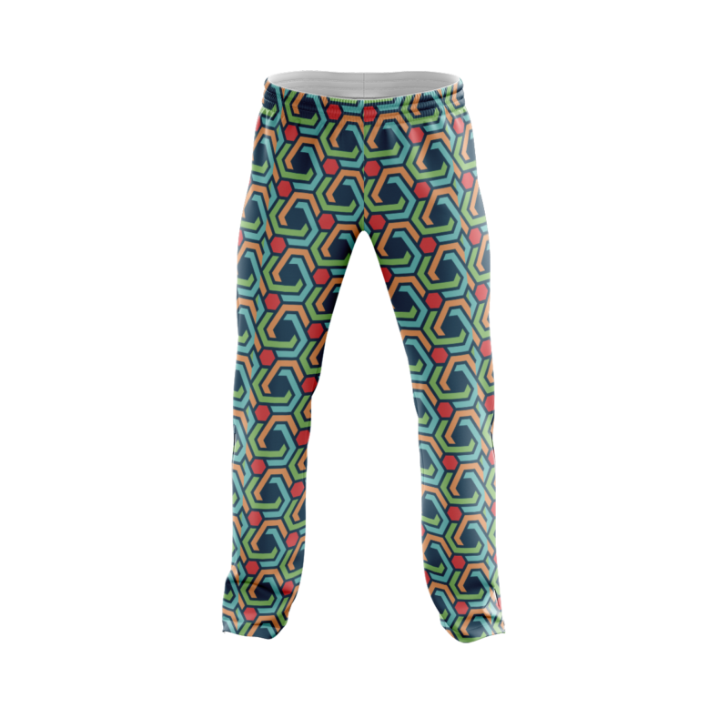 Polygonal Perfection PajamaPantsFront