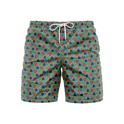 Polygonal Perfection Sport Shorts
