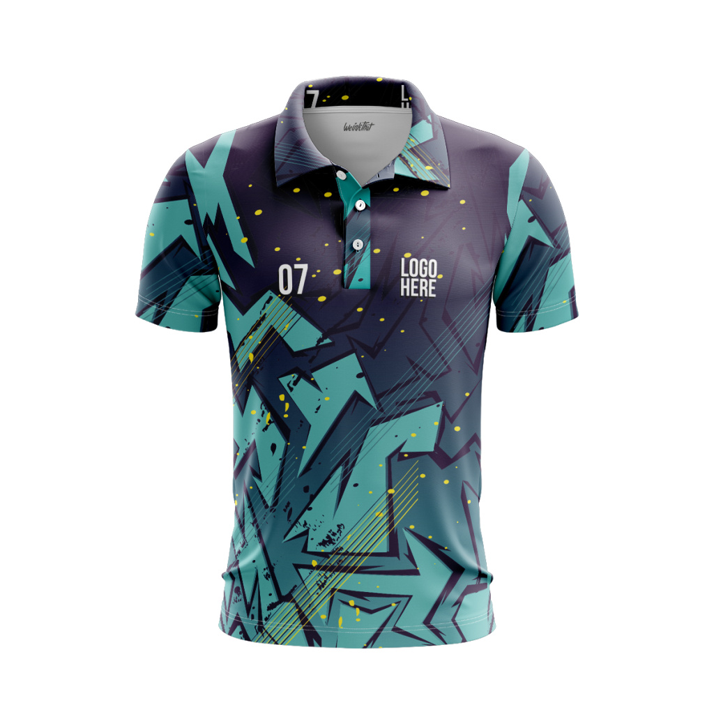 Soccer Uniform PoloShirtMenFront 1