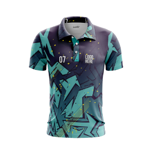 Soccer Uniform PoloShirtMenFront 1