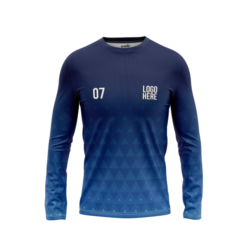 Soccer Uniform Two LongSleeveMenFront