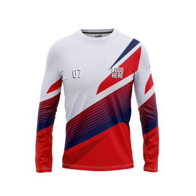 Uniform Style Wave Men’s Long Sleeve T-Shirt
