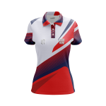 Uniform Style Wave Women’s Polo Shirt