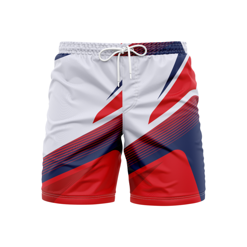 Uniform Style Wave SwimshortsFront