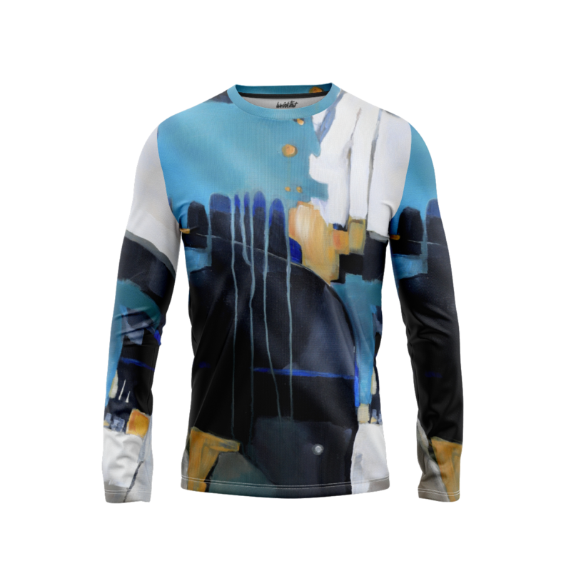 Abstract Aquatics LongSleeveMenFront