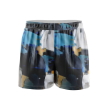 Abstract Aquatics Sport Shorts