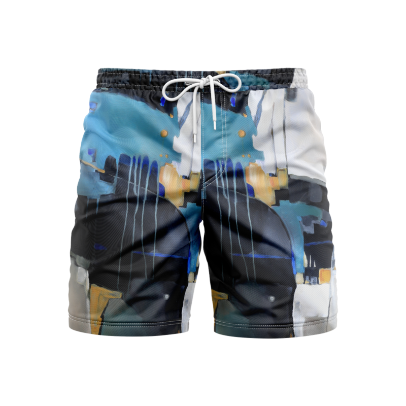 Abstract Aquatics SwimshortsFront