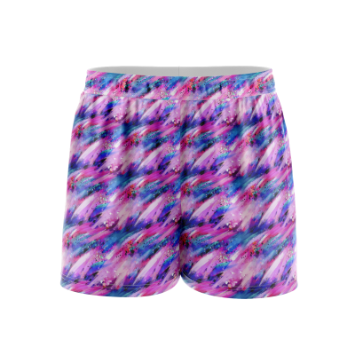 Abstract Watercolor Flair Sport Shorts