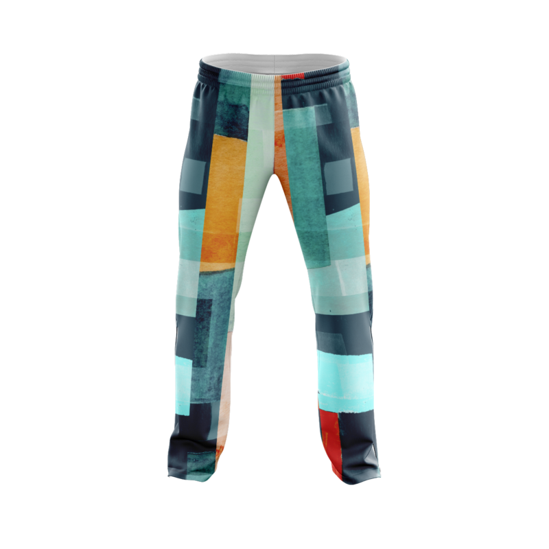 Abstract Watermarks Pajama Pants