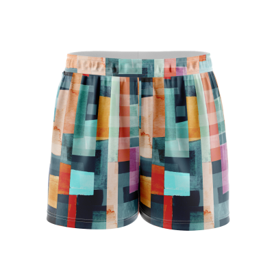 Abstract Watermarks Sport Shorts