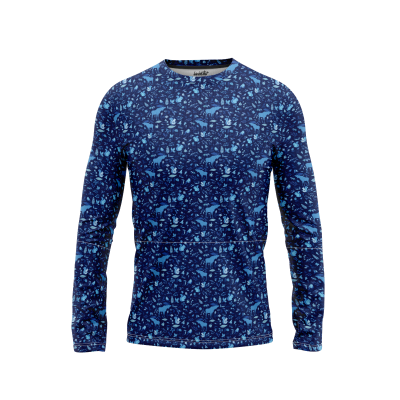 African Fauna Men’s Long Sleeve Shirt