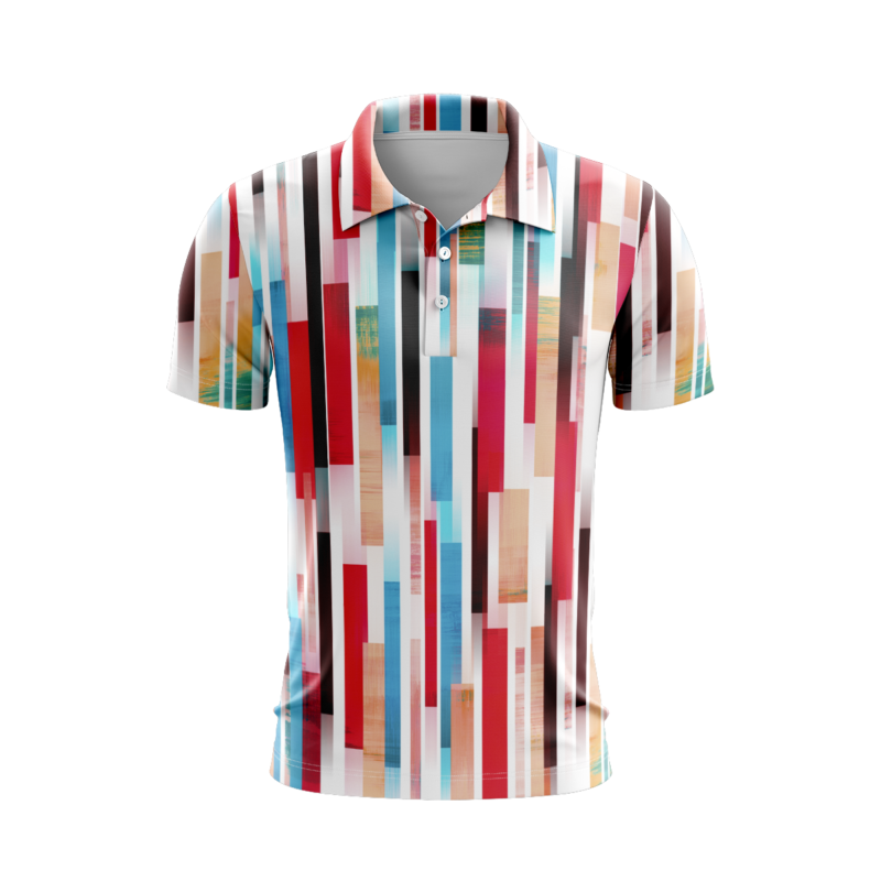 Artistic Transparencies PoloShirtMenFront