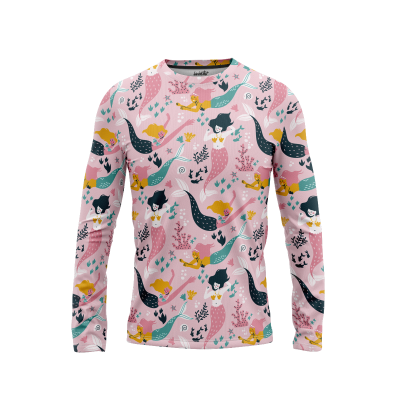 Black and White Safari Men’s Long Sleeve Shirt