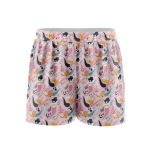 Black and White Safari Sport Shorts