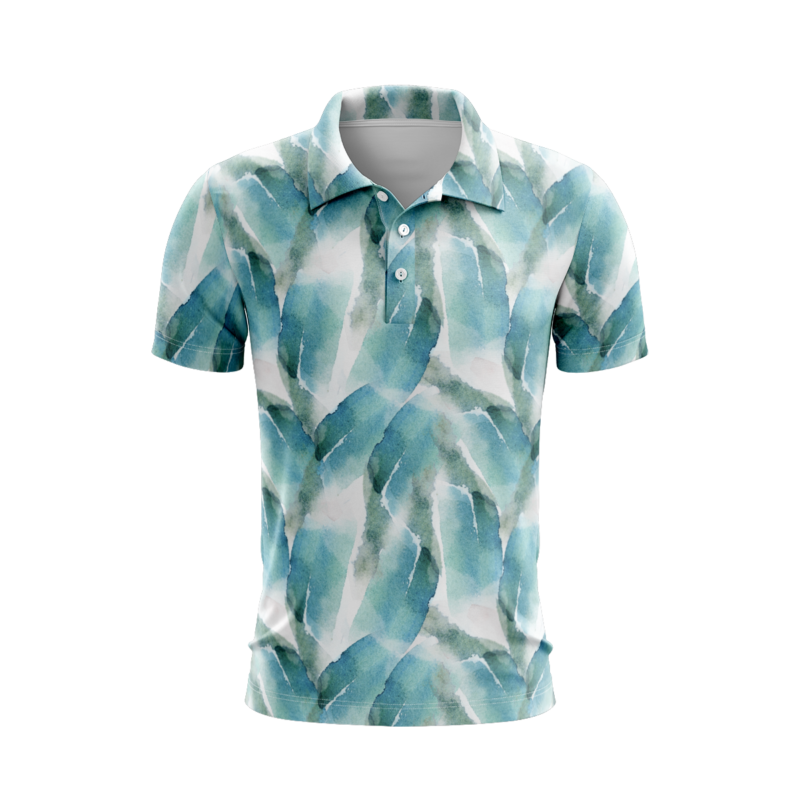 Brushed Waters PoloShirtMenFront