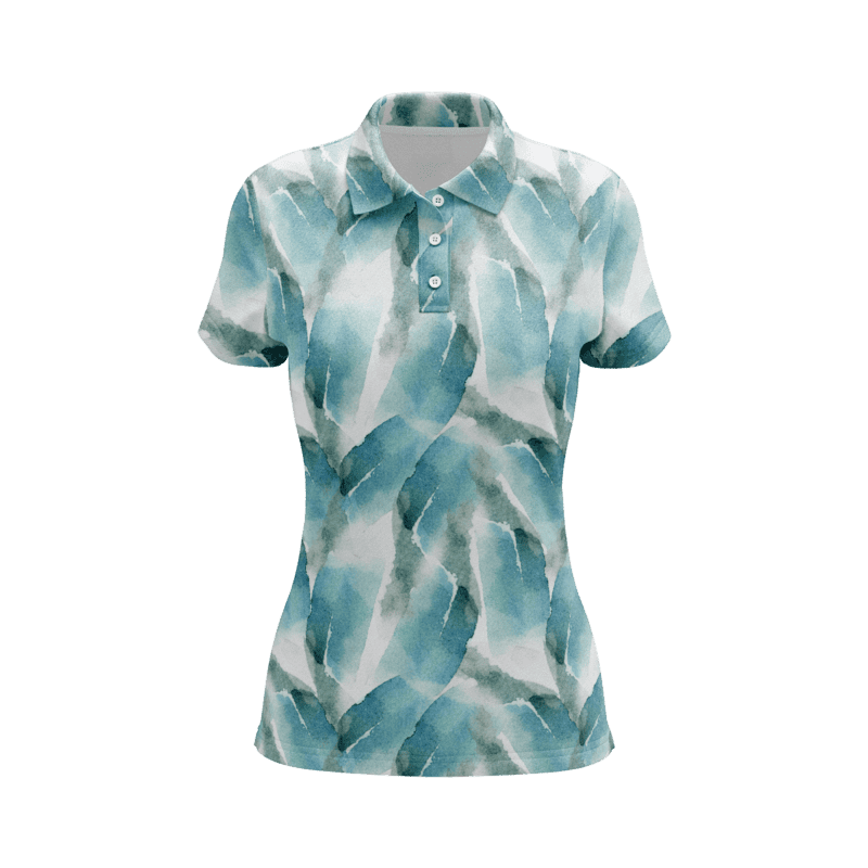 Brushed Waters PoloShirtWomenFront