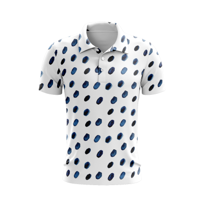 Chromatic Cascades Men’s Polo Shirt